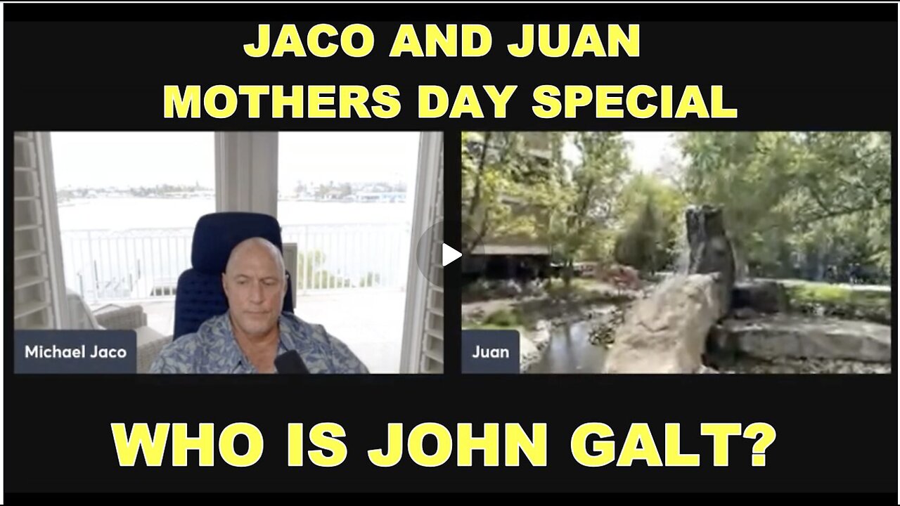 JACO W/ JUAN O'SAVIN 30-45 DAYS IT BEGINS. OCTOBER TO BE EPIC. WHO IS John Galt?