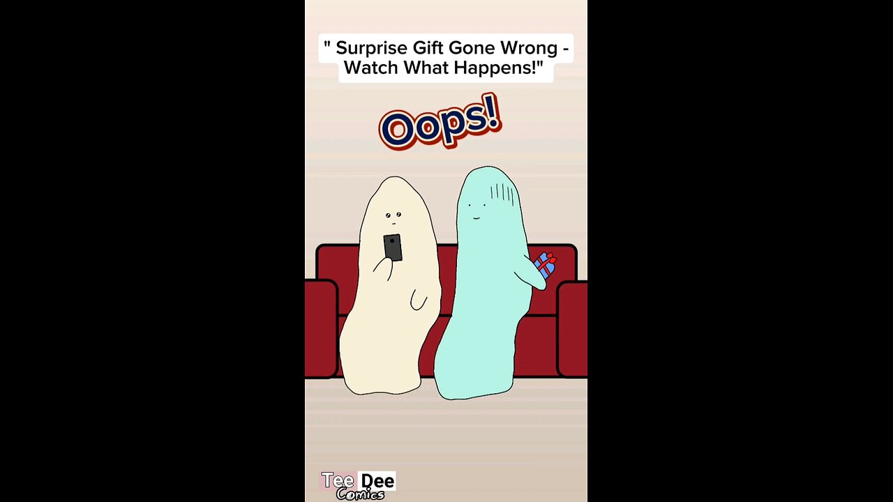 "Oops! Surprise Gift Gone Wrong - Watch What Happens!"