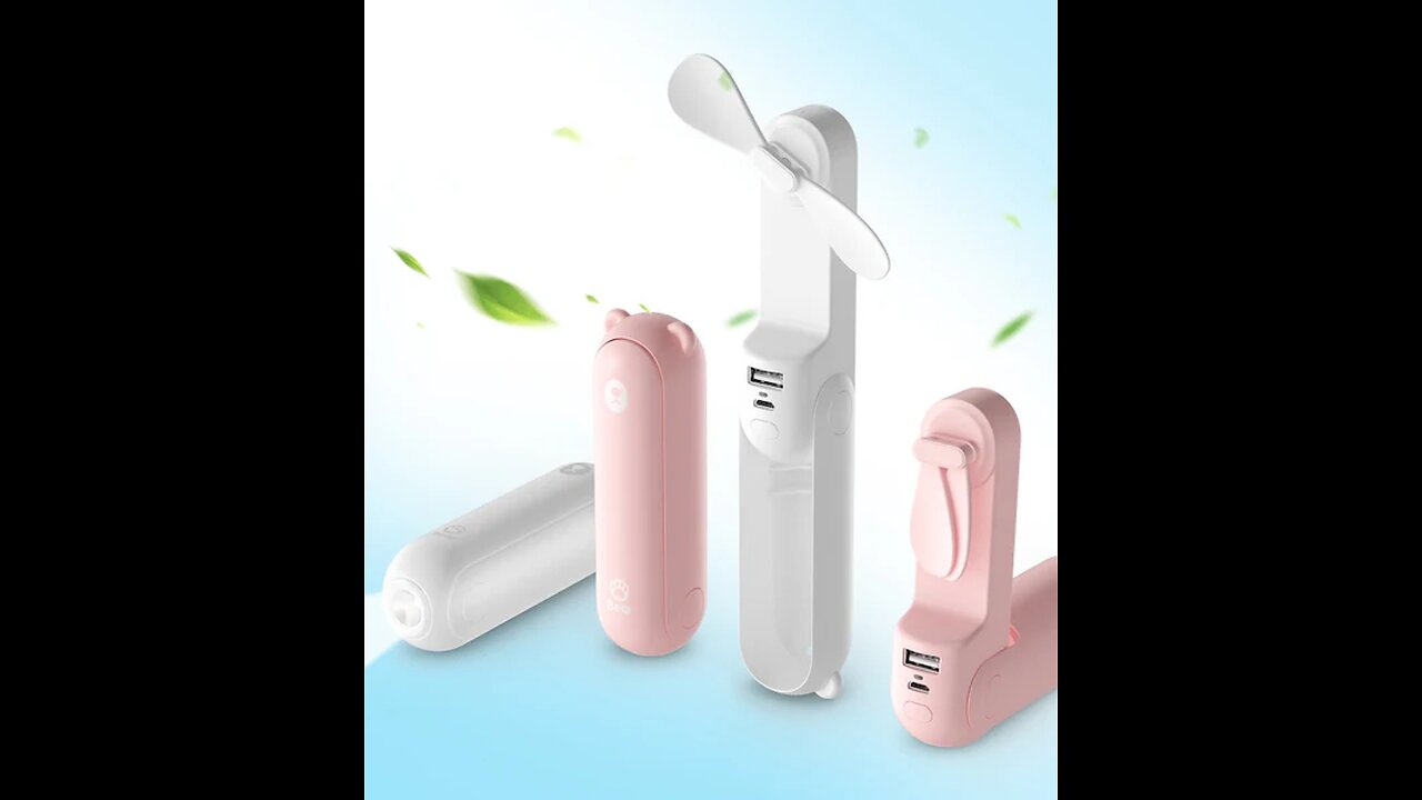 Multifunctional Portable Fan -- You Are So Cool