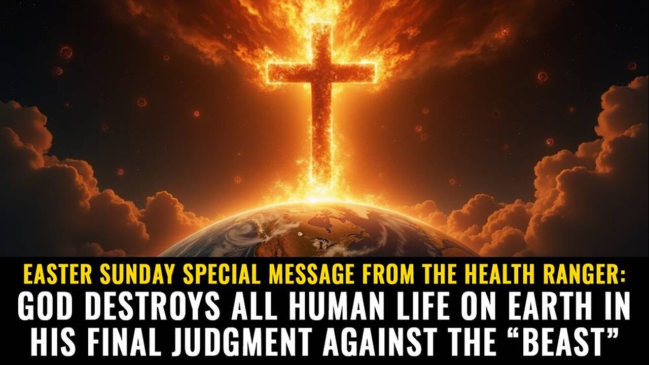 God DESTROYS all human life on Earth in his final judgment against the “BEAST”
