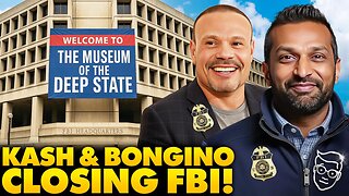 🚨Kash & Bongino Announce FBI Headquarters to be SHUT DOWN: ‘Destroy This Building’ | PANIC in DC!