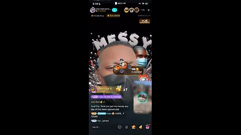 MESSY CALLER RECAPS ADDRESSES COMMENTS AND MORE BIGO LIVE