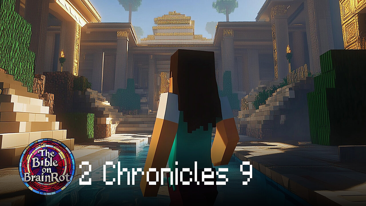📖 2 Chronicles 9 – The Queen of Sheba Visits | The Bible on BrainRot
