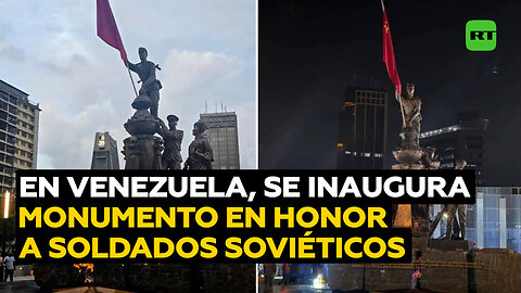 Inauguran en Venezuela un monumento en honor a los soldados soviéticos