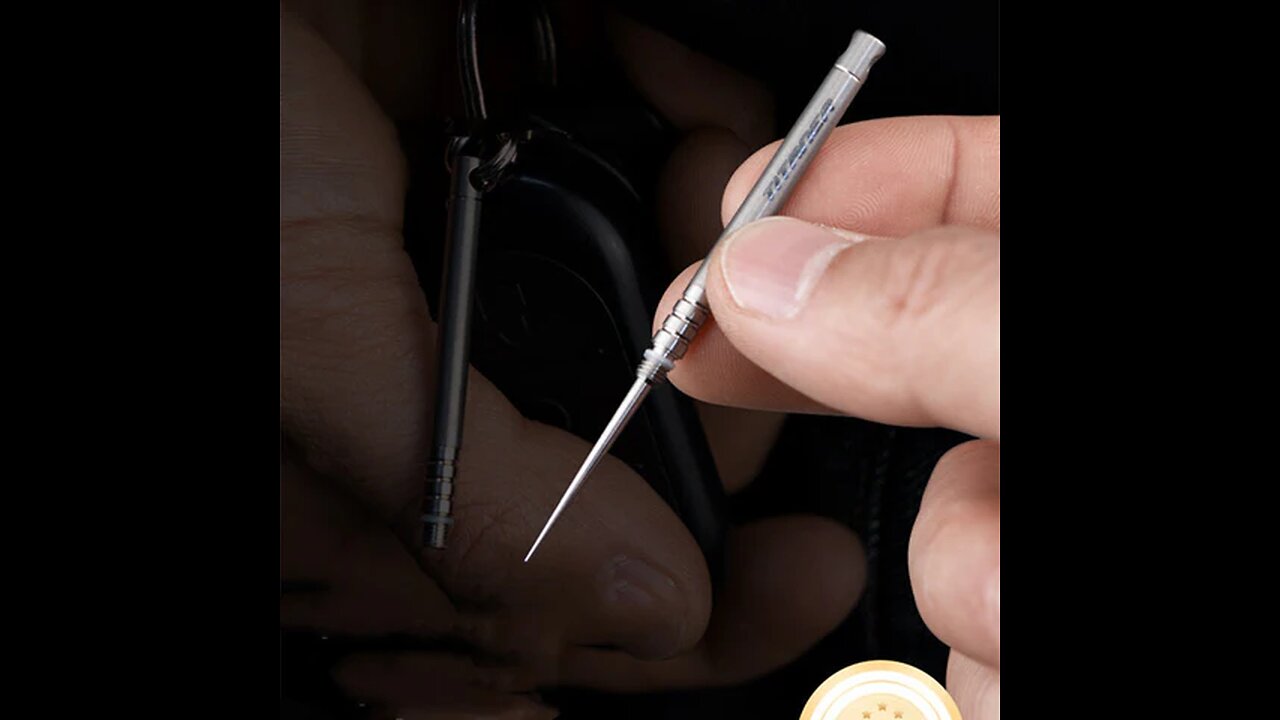 Titanium Alloy Mini Recyclable Portable Toothpick