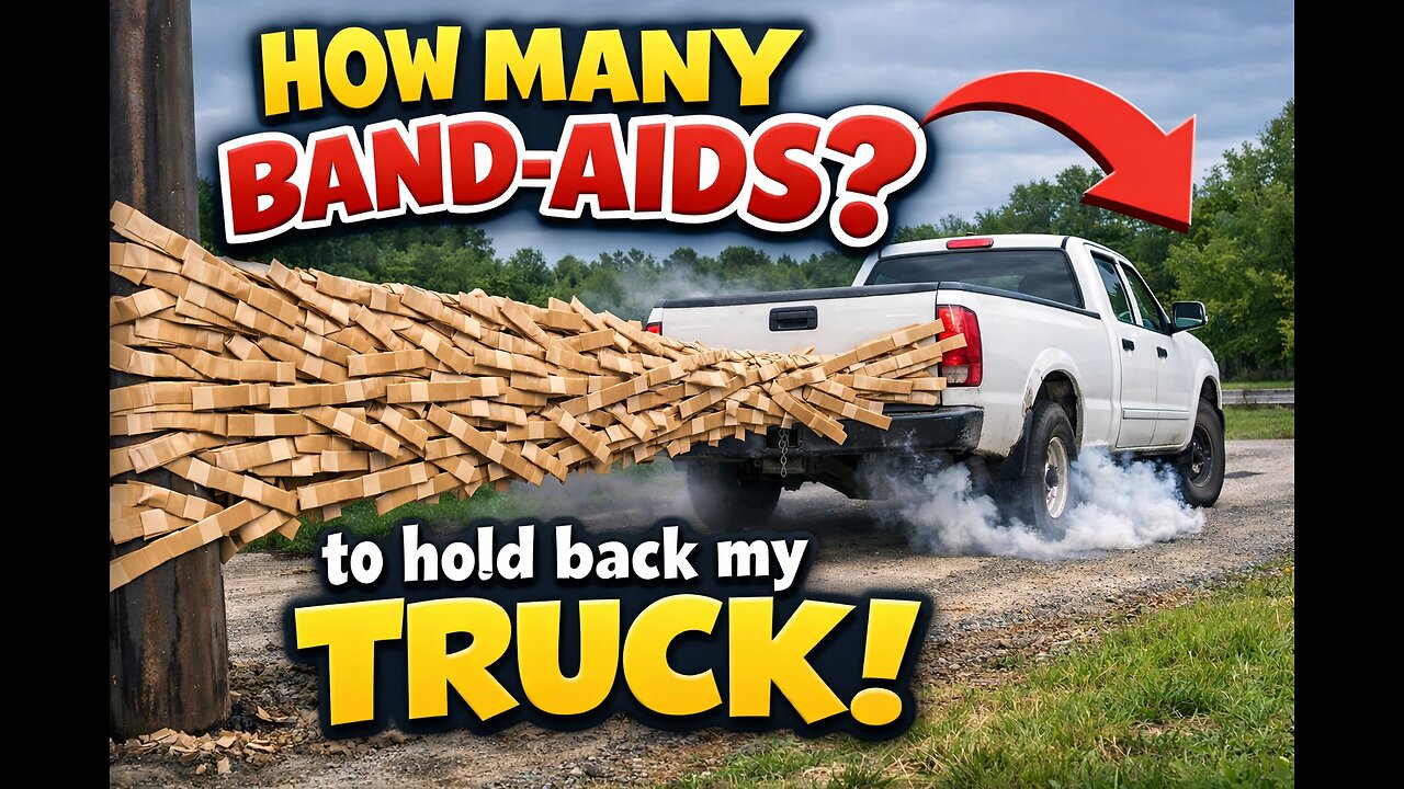 How Many Band-Aids Stop a Truck?!