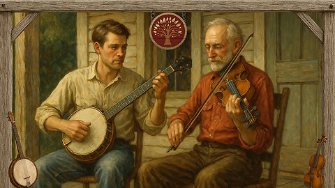 Bluegrass Instrumental 🎶028 – Banjo & Fiddle Background Music - Appalachian Folk Music