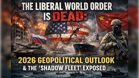 The Liberal World Order is DEAD: 2026 Geopolitical Outlook & The "Shadow Fleet" Exposed