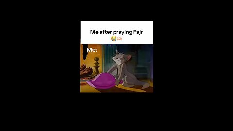 sleep after fajr hits different