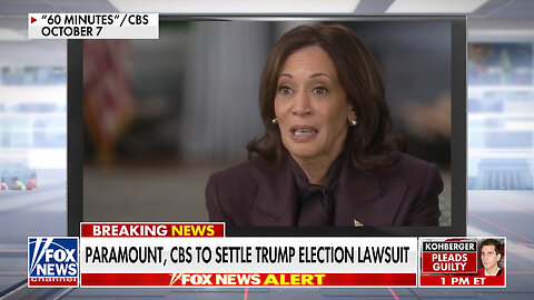 Paramount/CBS News Settle 60 Minutes' Kamala Harris Deceptive Editing Lawsuit With Trump