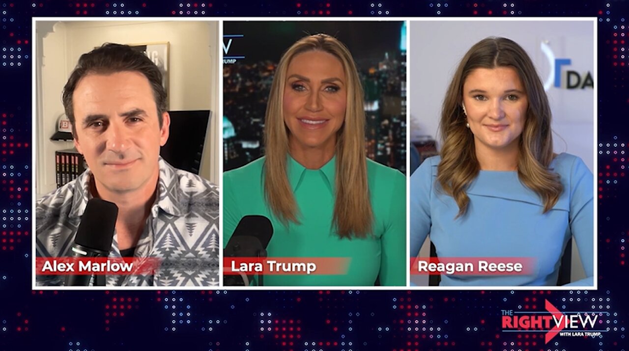 Lara Trump, Alex Marlow, Reagan Reese