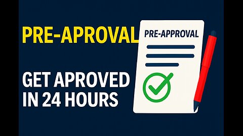 Pre-Approval 101: Get Approved in 24 Hours | First-Time Homebuyer Tips 2025
