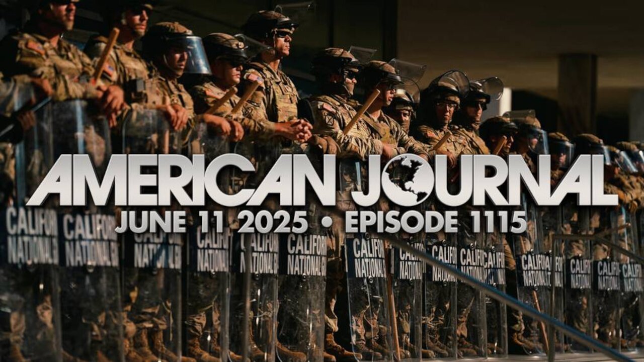 THE AMERICAN JOURNAL - 6/11/2025: Democrat-Controlled Communists & Soros Revolutionaries Terrorize America, Hope To Provoke Deadly Attack To Blame On MAGA