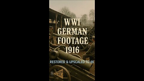 Sky Kings of WW1: Rare German Pilot Archives Restored & Upscaled! 🛩️👑