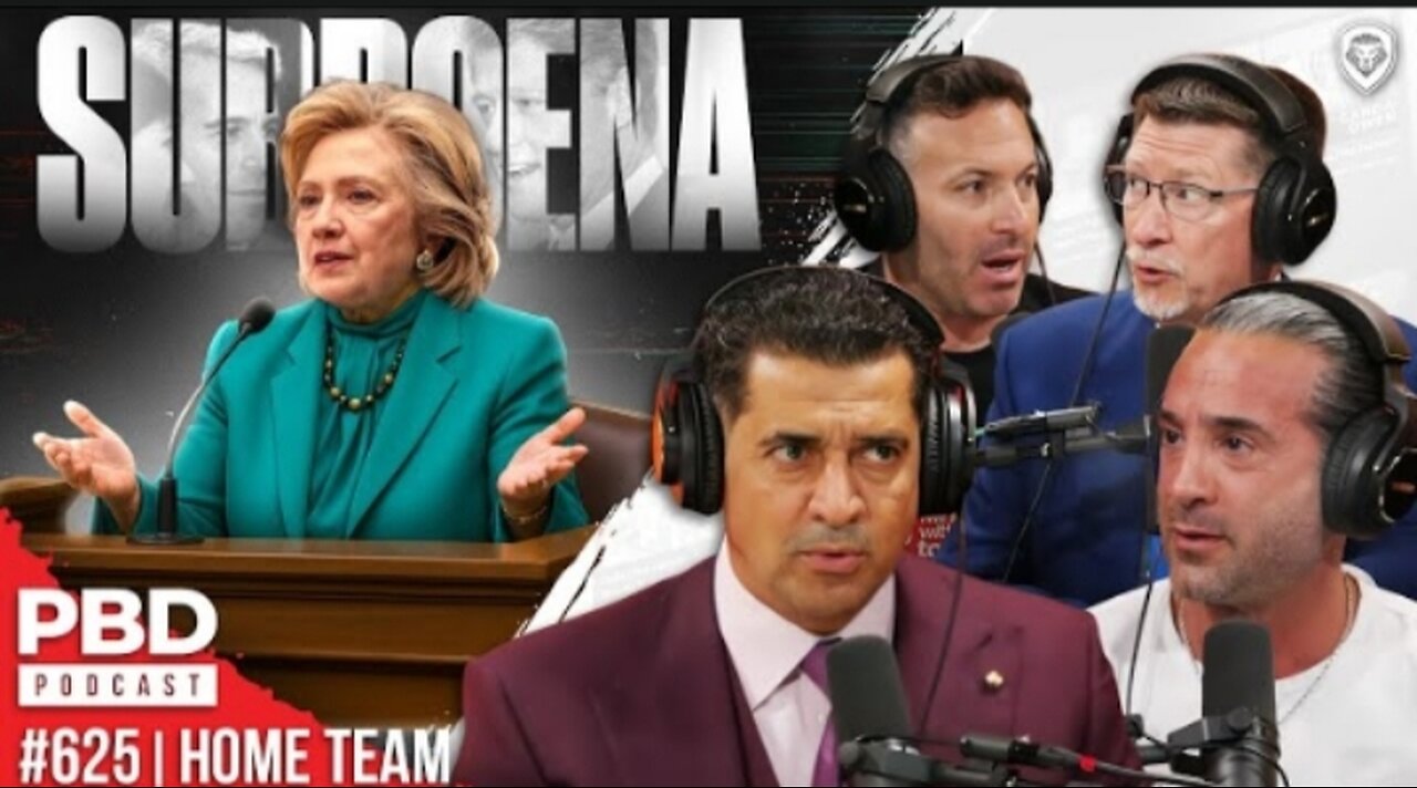 Clinton Subpoenaed In Epstein Probe,Russiagate SHOCKER & Tucker VS Nick Fuentes