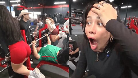 Man Sat on His Friend's Face while He was Lifting
			