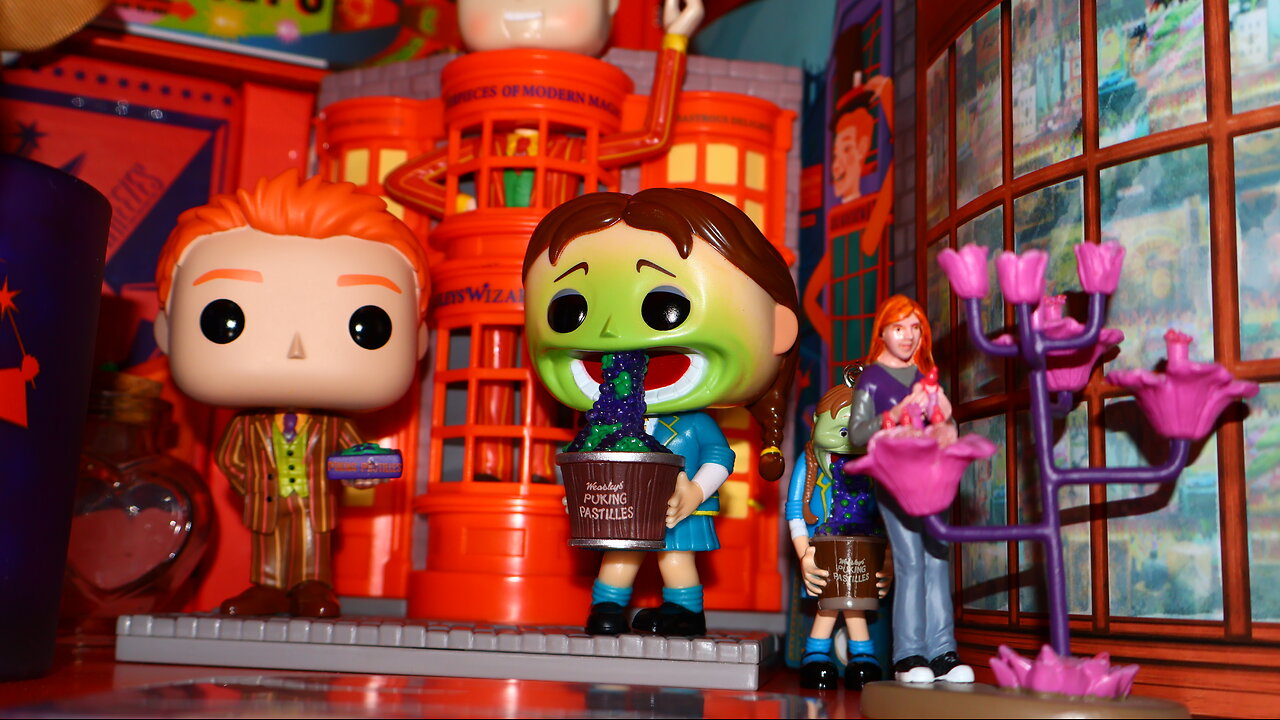 Adding The Puking Pastille Girl Funko To My Weasley Collection!