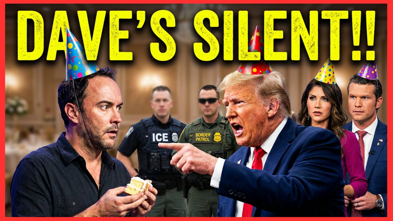 Dave Matthews ATTACKS ICE - Truth is SHOCKING