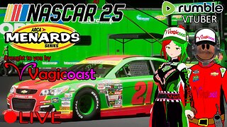 (VTUBER) - Season 3 Arca Final - Its a Vagicoast Christmas - NASCAR 25 Arca Career Mode - RUMBLE