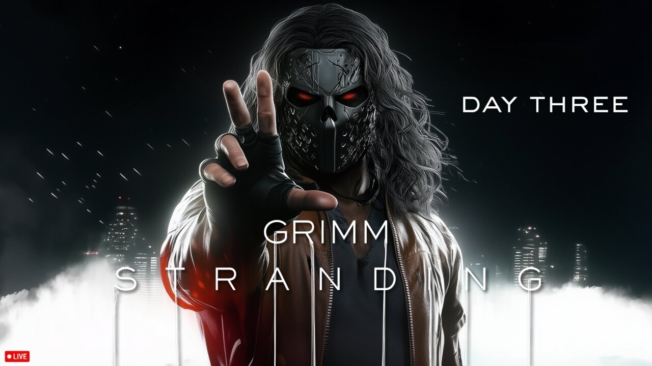 🔴LIVE • GRIMM HOLLYWOOD • GRIMM STRANDING DAY 3 • STREAM DOESNT END TIL I BEAT DEATH STRANDING