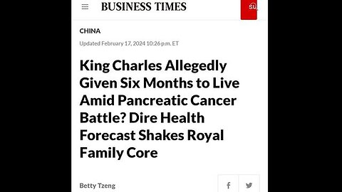 "King Charles' Health Decline: A Six Month Prognosis - Unveiling the Royal Secrets"