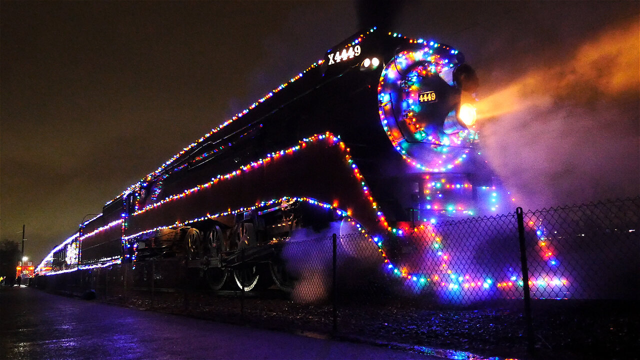 Southern Pacific 4449 On The Holiday Express 2015 Part 2!