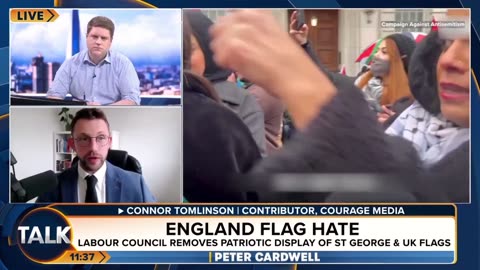 Birmingham City Council banned England and Union flags, while flying Palestine and Pakistan flags 