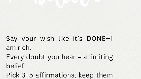 Reprogram Your Mind in Seconds
