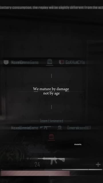 We mature by damage, not by age. #gaming