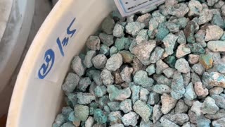 20251023-08 Natural Original Turquoise Spacer Beads Decorate Emerald Charm