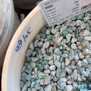 20251023-08 Natural Original Turquoise Spacer Beads Decorate Emerald Charm