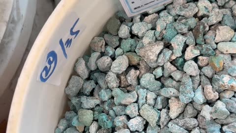 20251023-08 Natural Original Turquoise Spacer Beads Decorate Emerald Charm