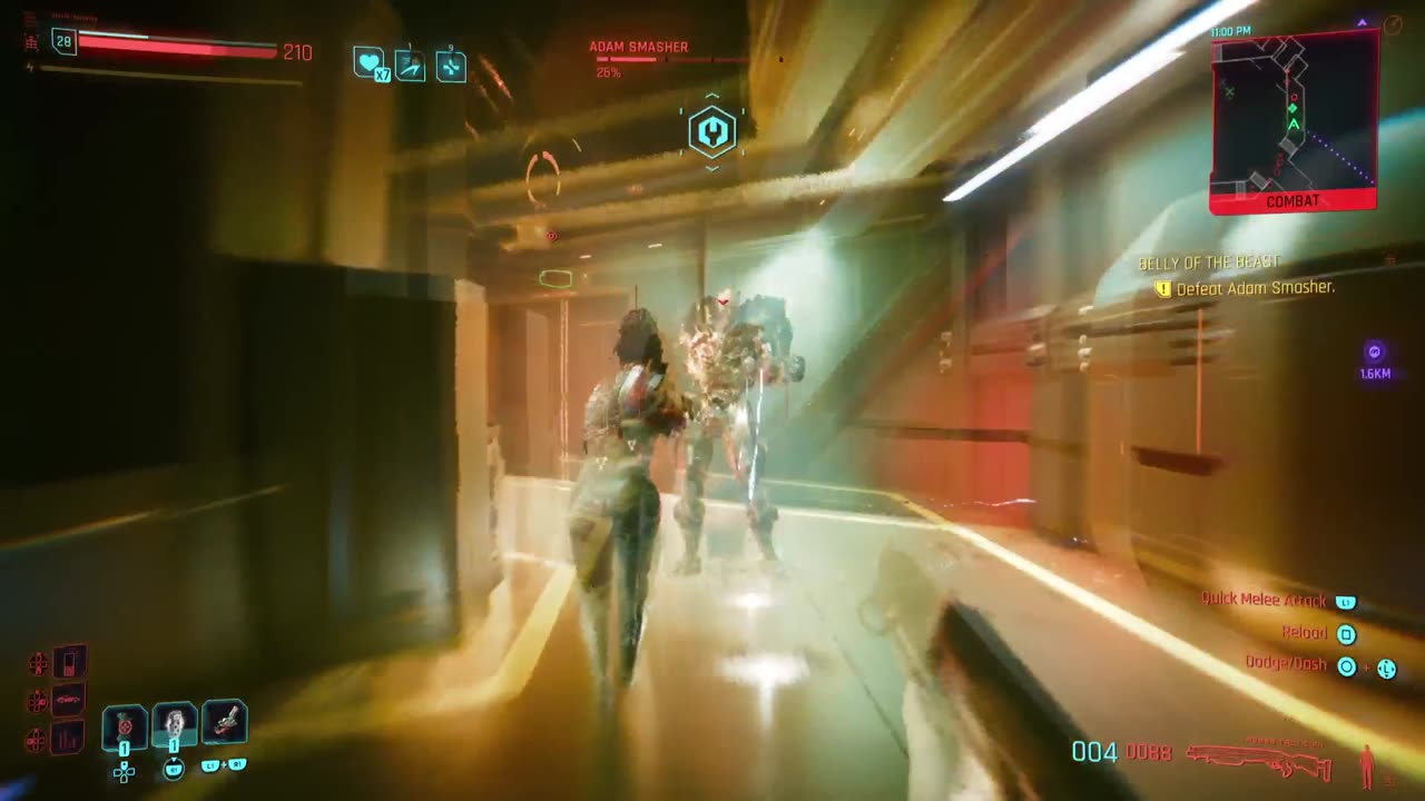 Cyberpunk 2077 Battle Adam Smasher