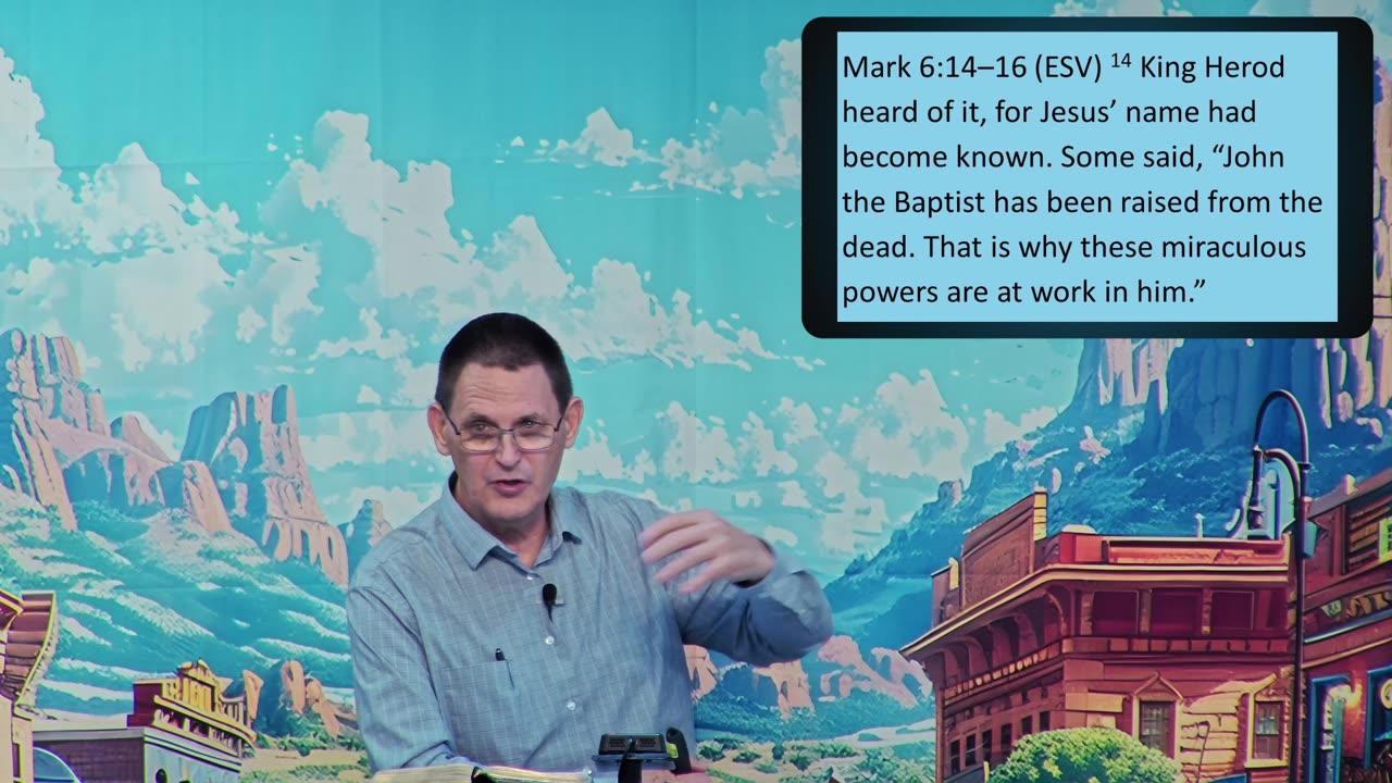 Mark 6:14-29 Pastor Andy Majorins