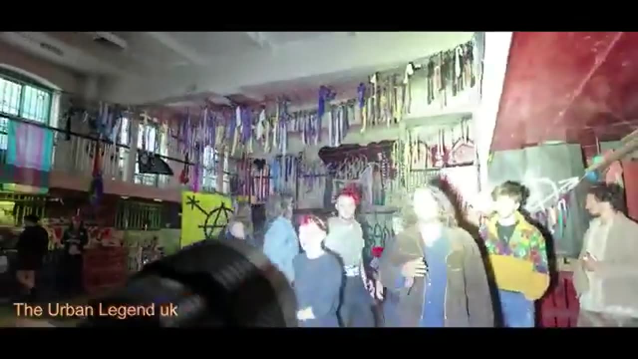 hidden camera inside an Antifa and Trantifa operations base in Manchester, England