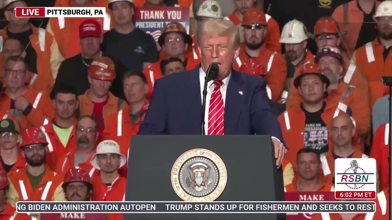 President Trump Doubles Steel Tariffs, and the Crowd Goes Wild