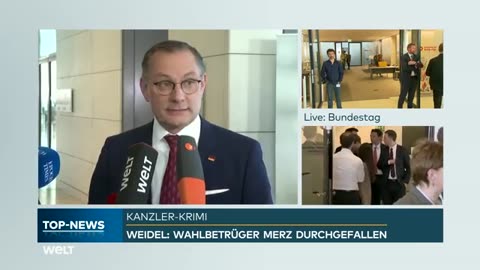 AFD-STATEMENTS: "Der Wahlbetrüger und Lügner ist durchgefallen!" Das sagen Weidel & Chrupalla
