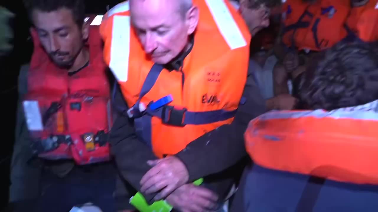 Israel's Foreign Ministry publishes a video showing the detained activists