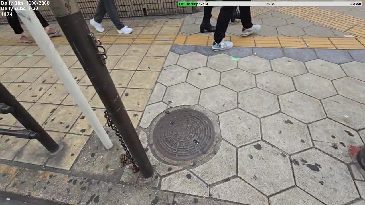 Osaka shopping live streaming