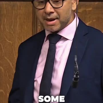 Muslim member of British 🇬🇧 parliament demands a higher definition...