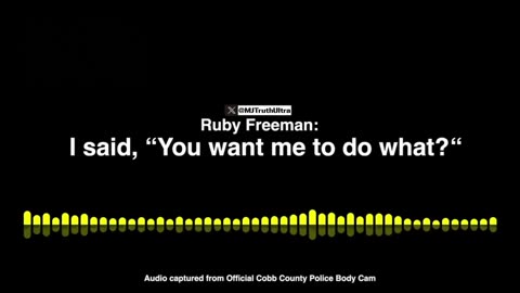 Ruby Freeman - Fulton County Fraud PT 1