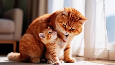 Cute kitten