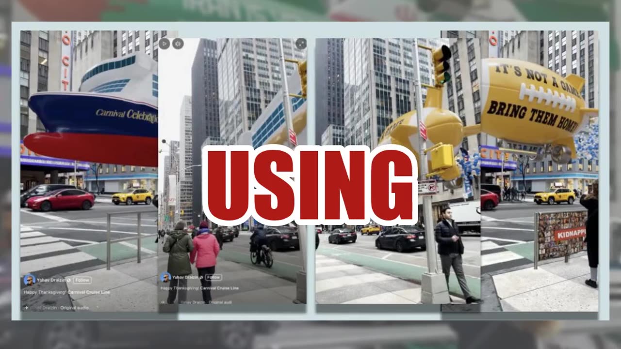 Fact Check: Ad Agency Created 'Iran Is Your Problem Too' Video With Missile Shaped Balloons Floating