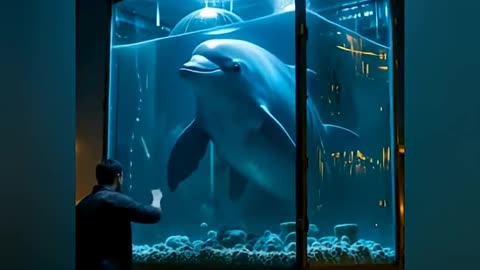 dolphin pepsi pekar pagal hogye 😱 #shorts #shortvideo #ai #factsinhindi