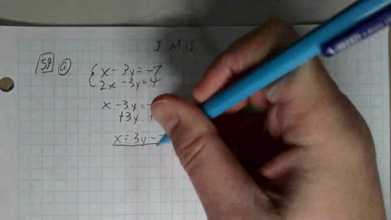 Saxon Algebra 1 Lesson 59 (a)