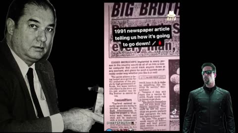 1991 newspaper article telling us how it's going to go down! ARE THE SHEEP READY TO SHEAR?