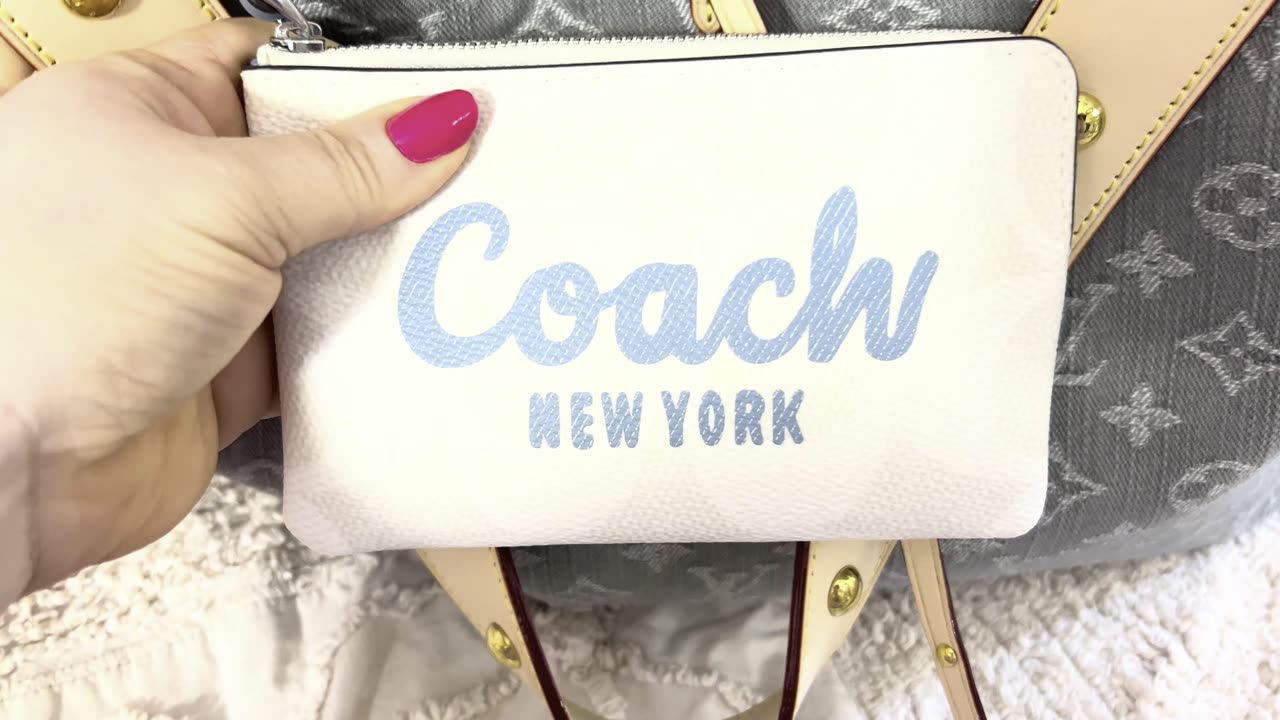 What's in my Denim CarryAll MM.