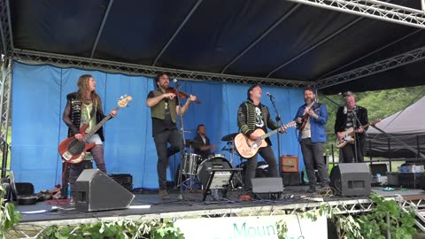 Mount Edgcumbe Cornwall Green Man Festival 2025 24th May Black Friday Band pt2