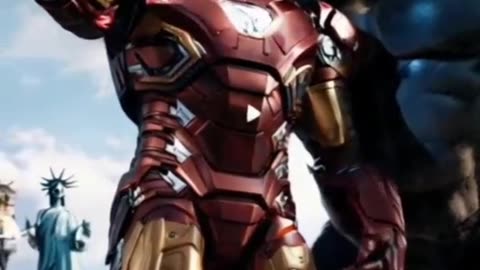 Iron Man vs. King Kong #marvel #shortvideo #shorts #versus #vs