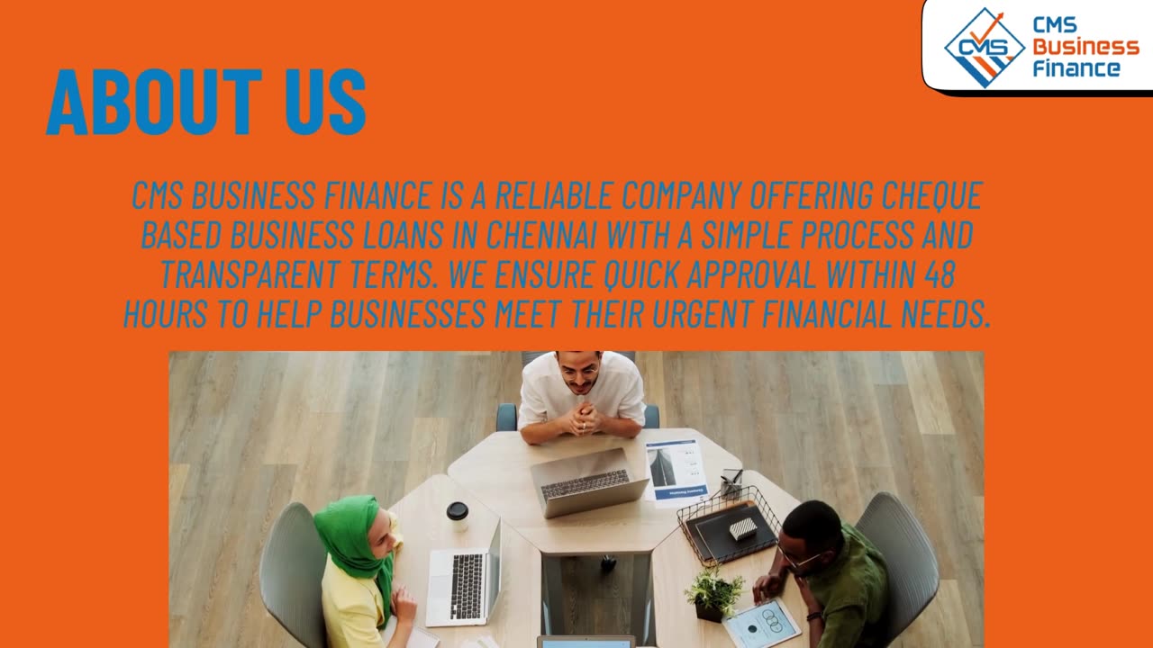 Cheque Based Business Loans in Chennai - CMS Business Finance